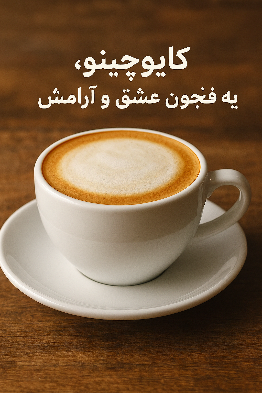 کاپوچینو؛ یه فنجون عشق و آرامش تو هر جرعه